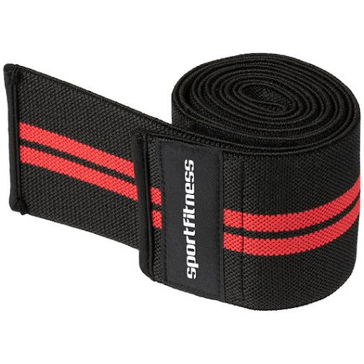 071768 BANDA DE RODILLA SQUAT SPORTFITNESS Sport Fitness Individual x 1 Brindan soporte y estabilidad en levantamientos pesados, reduciendo la tensión en las articulaciones y mejorando la seguridad del entrenamiento.Características:Material: Nylon, poliéster y látex de al