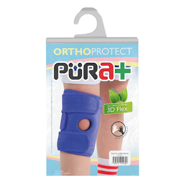 Rodillera Infantil   Ajustable Püra+ Color Azul x 1 und  
