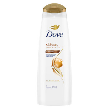 Shampoo Dove Nutrición x 370 ml  