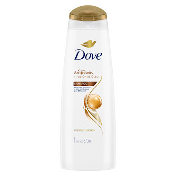 Shampoo Dove Nutrición x 370 ml  
