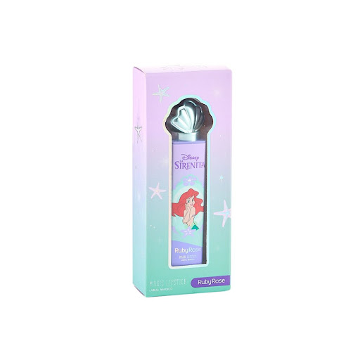 Magic Lipstick Ruby Rose Star Purple La Sirenita Caja x 3.2 g