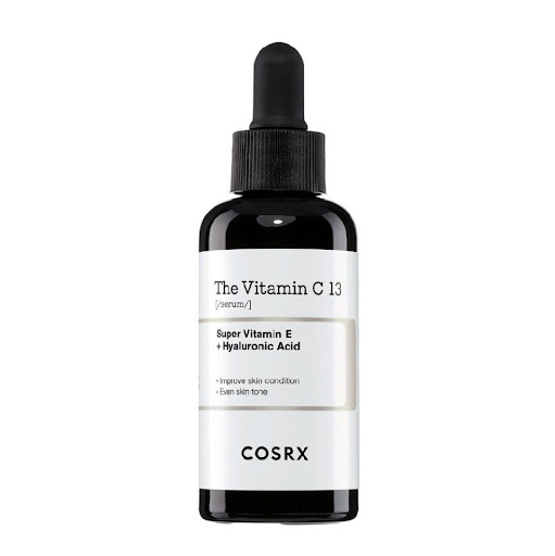 THE VITAMIN C13 SERUM COSRX 20 ML x 20 ML La Vitamina C 13% de COSRX es un excelente tratamiento para quienes buscan una piel más luminosa, uniforme y saludable, mientras combaten los signos del envejecimiento y protegen la piel de agresores 