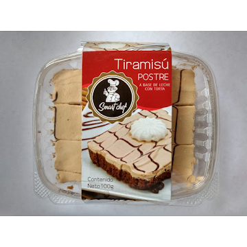 Postre Smart Chef Tiramisú Smart x 100 gr undefined