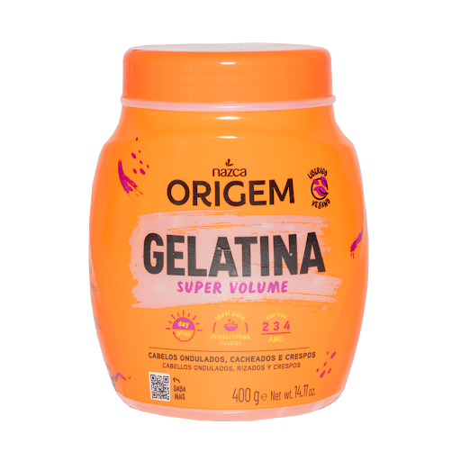 ORIGEM GELATINA SUPER VOLUMEN X 400 GR ORIGEM TARRO x 1