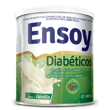 Ensoy Diabeticos Vainilla 400 Gr        