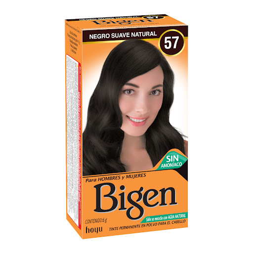 Tinte Bigen Negro Suave Natural #57 x 6 gr