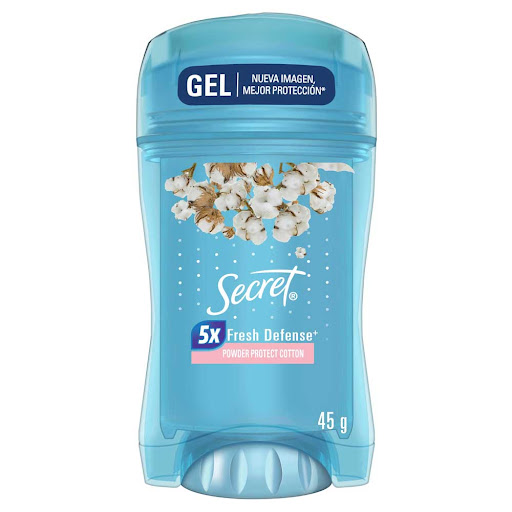 Gel Antitranspirante Secret Powder Protect Cotton Stick x 45 gr