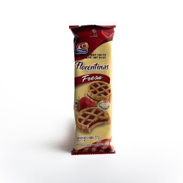 Fracción Galletas   Florentinas Fresa Paquete X3Und. X27G. 