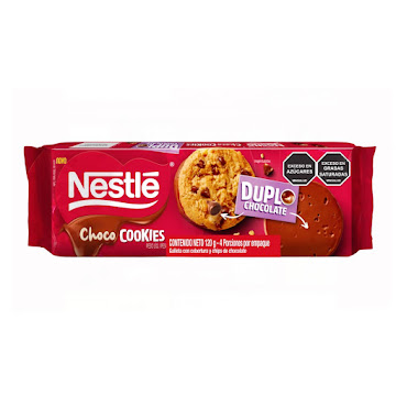 Galletas Nestlé   Chococookie Doble Chocolatex x 4 und  