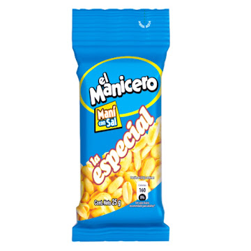 Maní El Manicero Con Sal x 25 gr  