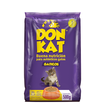 Alimento Para Gatos Donkat Gaticos x 500 gr  