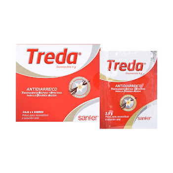 Treda Diosmectita 3 gr Bussie Fracción Sobre x 3,8 gr  