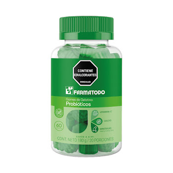 Gomas Farmatodo Probióticos (Lactobacillus Coagulans) x 60 und  