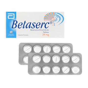 //Betaserc 24Mg Tabletas Caja X20Tab. Abbott Betahistina                  