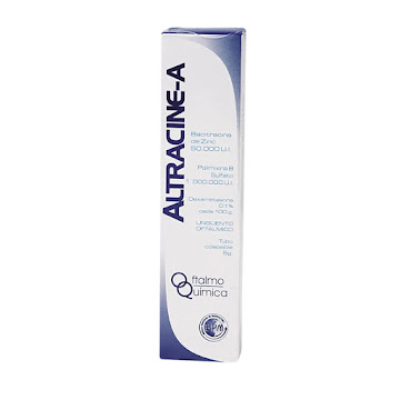 Altracine-A Ungüento Oftalmico Polimixina B Sulfato Tubo X 5 G  