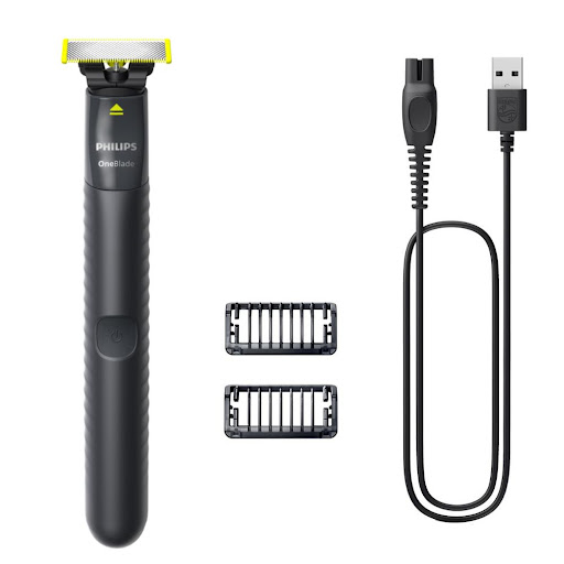 Afeitadora Philips One Blade P1424 + 2 Peines Caja x 1 und