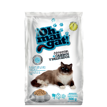 Alimento Para Gatos Oh Mai Gat Caseros x 500 mg  