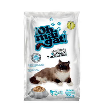Alimento Para Gatos Oh Mai Gat Caseros x 500 mg  