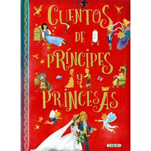 Cuentos De Príncipes Y Princesas (t.d) Todo Libro Libro x 1.0 Cuentos de príncipes y princesas  Colección: Cuentos populares Encuadernación: Cartoné con cubierta plastificada brillo y acolchada con estampación ISBN: 9788417695590 Tamaño: 17,6 x 24,2 Páginas: 192