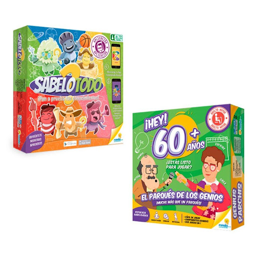 Oferta 2080-Parques De Los Genios 60++Sabelotodo 09 RONDA CAJA x 1 Oferta 2080-Parques De Los Genios 60++Sabelotodo 09
Parques De Los Genios 60+

Diviértete en familia y con amigos con este espectacular juego de mesa Parques De Los Genios 60+

Contenido del juego:

*