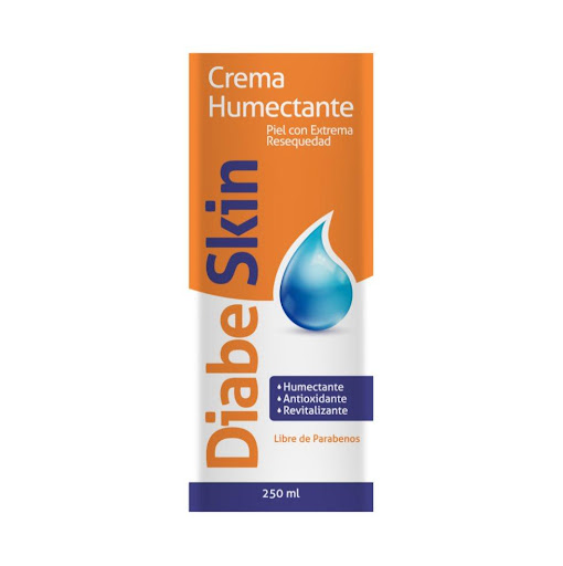 DIABESKIN CREMA HUMECTANTE Diabeskin Frasco x 250 Crema corporal humectante para personas con diabetes. Desarrollada especialmente para las necesidades de las personas que tienen extrema resequedad.
