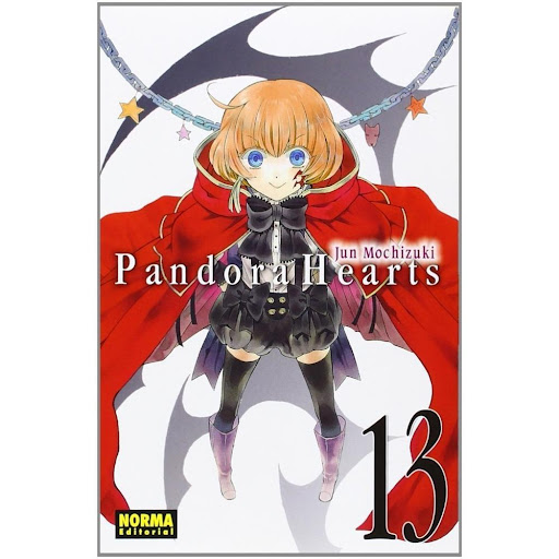 Pandora Hearts No. 13 Editorial Norma Libro x 1.0 PANDORA HEARTS 13   NUEVO VOLUMEN DE ESTA ORIGINAL VERSIÓN DE ALICIA EN EL PAÍS DE LAS MARAVILLAS  La fi esta de Oz es una trampa con la que intentan atraer al cazador de cabezas, que ha reaparecido t