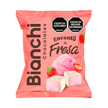Chcoolates Bianchi   Encanto De Fresa x 55 gr  