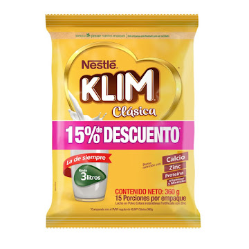 Leche en Polvo Klim   Clásica x 360 gr 