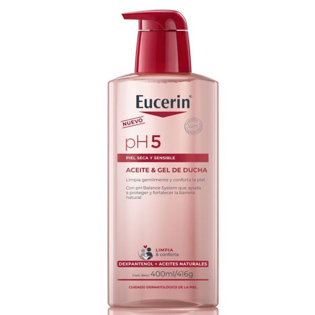 Aceite y Gel De Ducha Eucerin Ph5 400 ml  