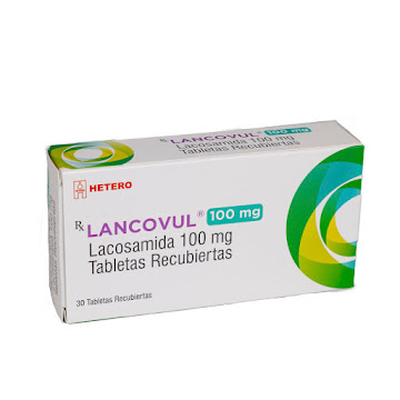 Lancovul Lacosamida 100mg Caja x 30 Tabletas  