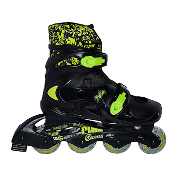 Solo Online Patines Qmax    Ajustablesl New Verde  X 1 Unidad 