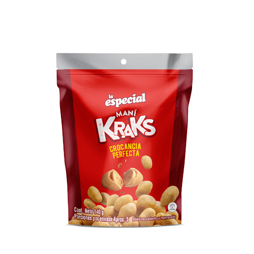 Maní La Especial Kraks Doypack x 140 gr