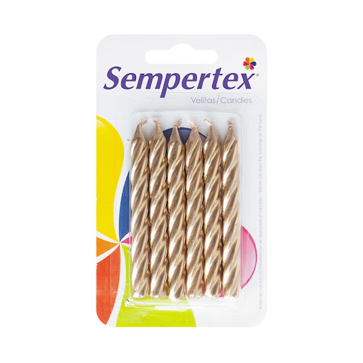 Velitas Sempertex Espiralada Dorada x 6 und