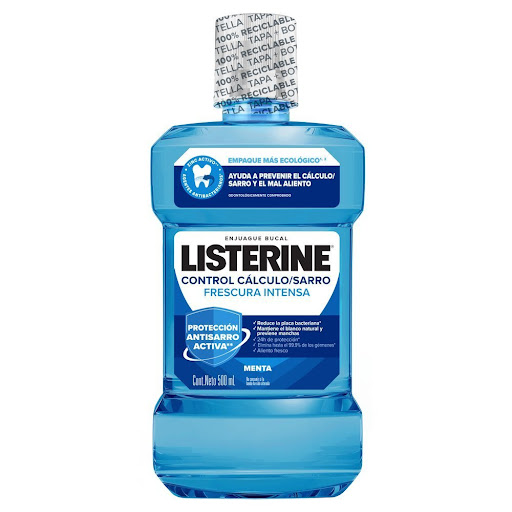 Enjuague Bucal Listerine Control Calculo x 500 ml