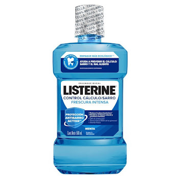 Enjuague Bucal Listerine Control Calculo x 500 ml  