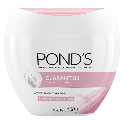 Crema Ponds Clarant B3 Aclaradora Filtro Uv 8 Semanas x 100 gr
