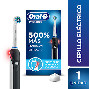 //Cepillo Electrico Recargable Oral-B Pro 2000 x 1und  