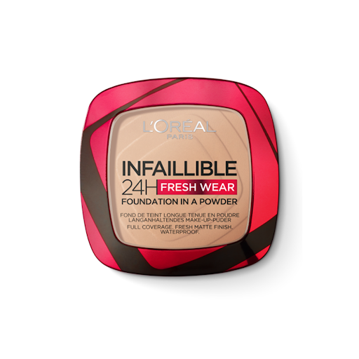 Polvo Compacto Loreal   Paris Infallible Fresh Wear 120 Vanilla x 9 gr