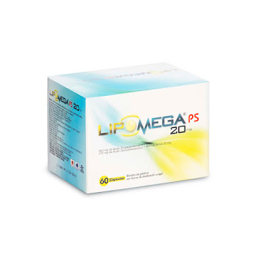**Lipomega 20mg Caja x 60 Cápsulas Atorvastatina Omega   