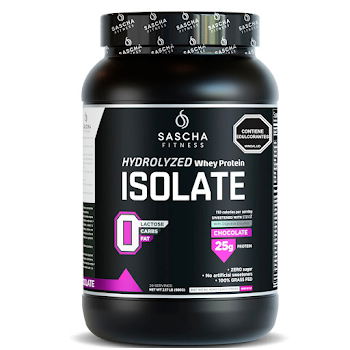 Proteina Isolate Sascha Fitness Chocolate Tarro x 986 gr  