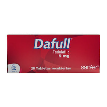 Dafull Tadalafilo 5mg Labinco Caja x 28 Tabletas  