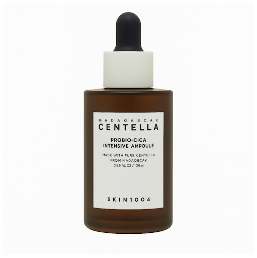 Skin1004 Madagascar Centella Probio-Cica Intensive Ampoule Skin1004 50ml x 1 Ampolla concentrada con centella asiática fermentada, alantoína y ceramidas que revitaliza, hidrata y ayuda a restaurar la barrera cutánea. Recomendado para pieles de mixtas a secas, deshidratadas y s
