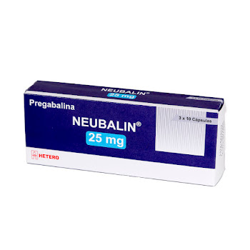 Nuebalin Pregabalina 25mg Caja x 30 Cápsulas  