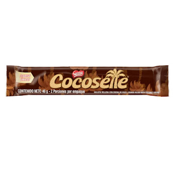 Galleta Nestlé Cocosette Waffer Paquete x 46 gr  