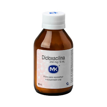 Dicloxacilina MK 250mg/5ml Frasco x 80 ml  