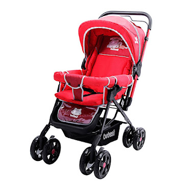 Solo Online Coche Paseador Bebesit   Roma Colo Rojo X 1 Unidad 