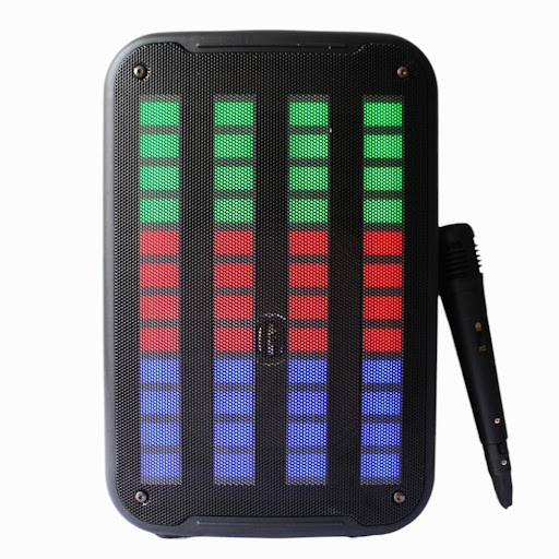 Parlante Bluetooth Portatil Con Luces Led Para Fiestas UNIMARC Unidad x 1 