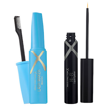 Pestañina Max Factor Lash Maker + Delineador Brown x 2 und  