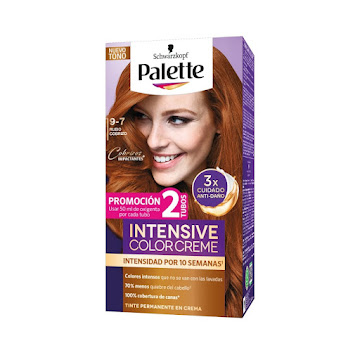Tinte Palette Intensive Color Creme 9-7 Rubio Cobrizo Caja x 1 und  