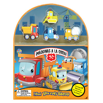 Libro Mini Divertilibros   Máquinas a la Obra x 1 und 